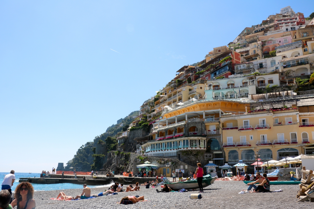 sunny day in positano 